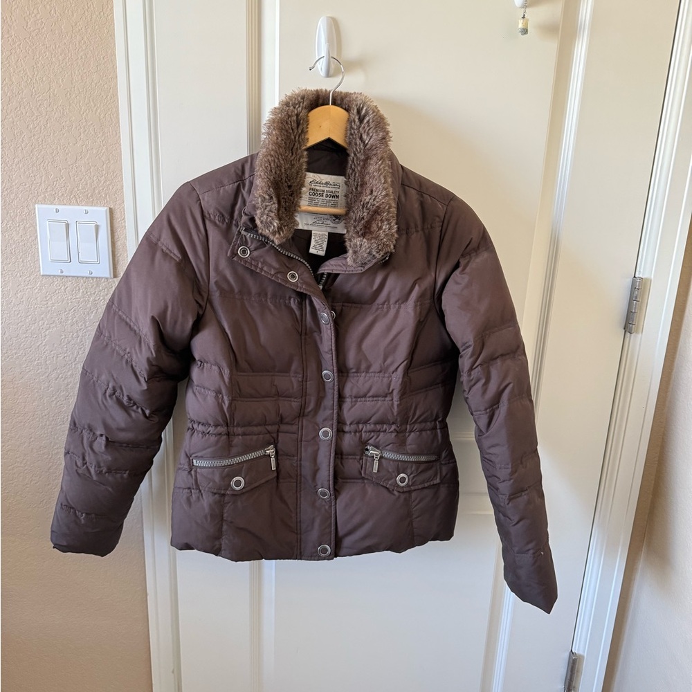 LIKE NEW EDDIE BAUER DOWN JACKET